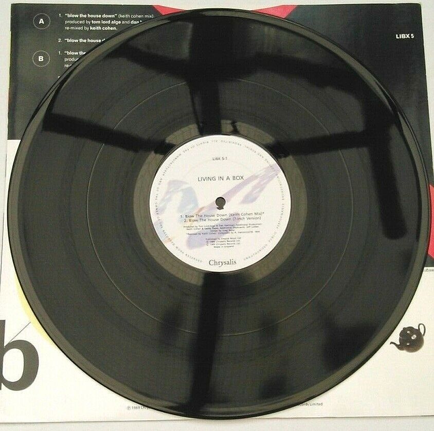 Living In A Box - Blow The House Down (Chrysalis, 1989) 12" vinyl single VG/VG