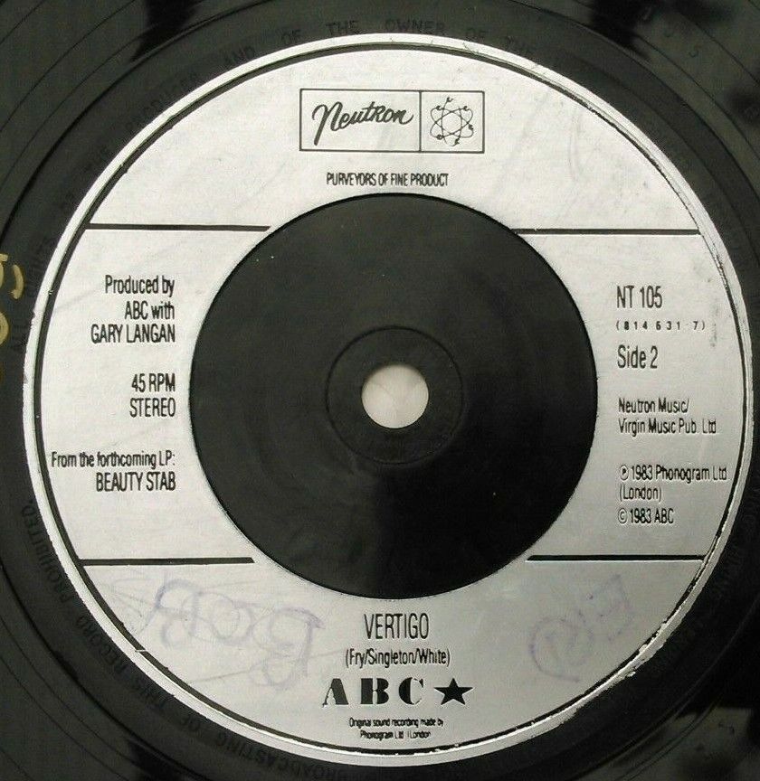 ABC - That Was Then But This Is Now (Neutron, 1983) 7" vinyl single G+/-