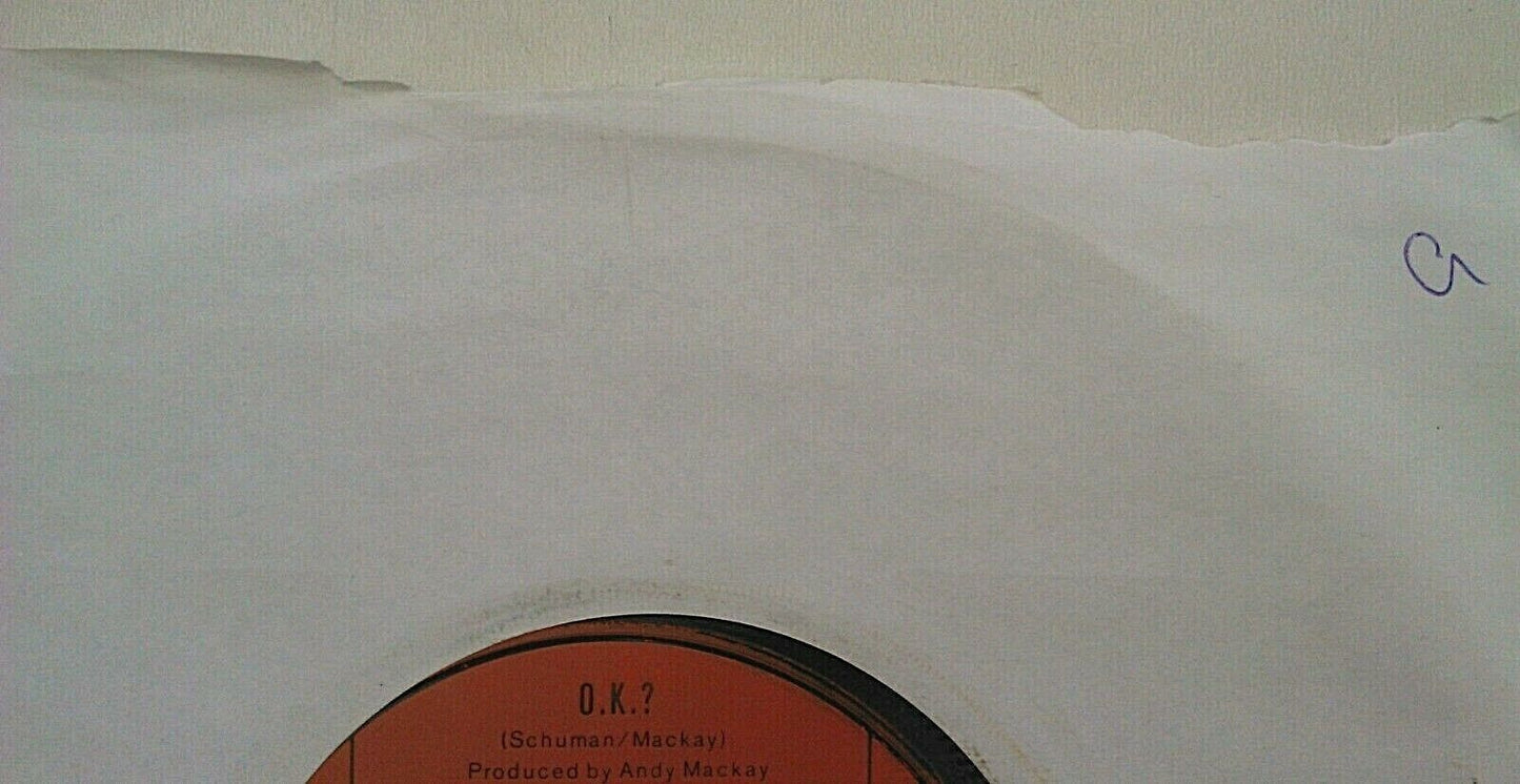 Julie Covington – O.K.? (Polydor, 1977) 7" vinyl single VG/-