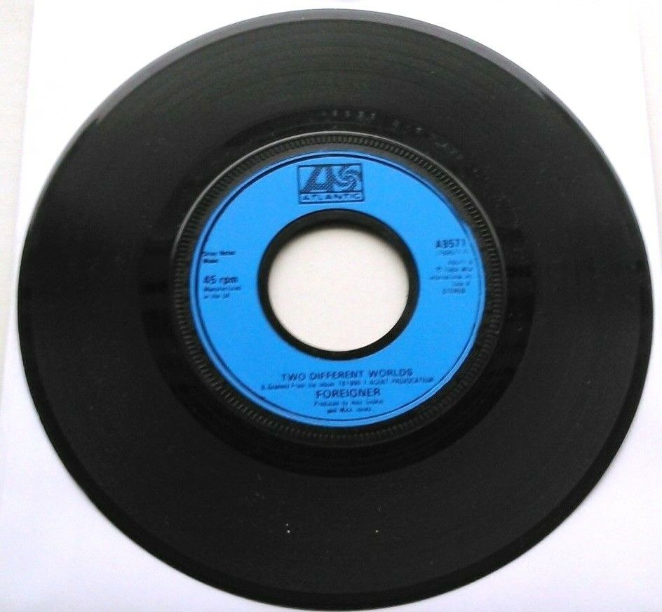 Foreigner – That Was Yesterday (Atlantic, 1985) 7" vinyl single VG/- jukebox