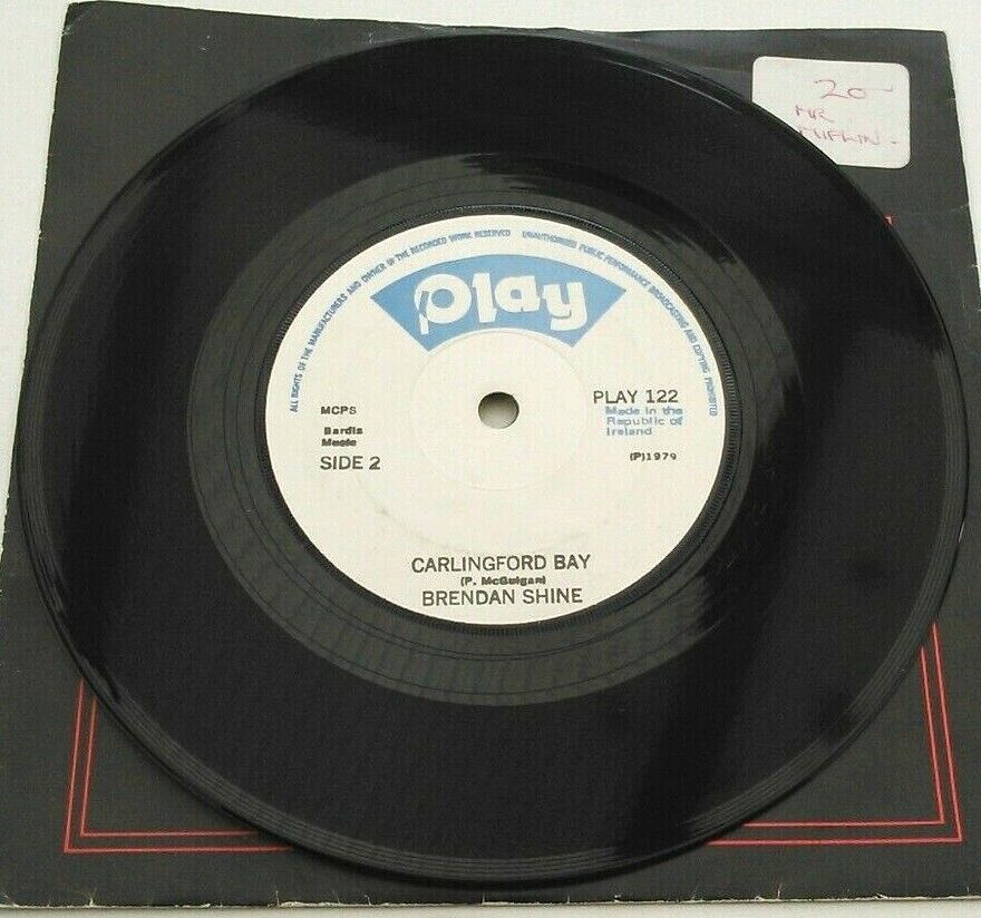 Brendan Shine - Do You Want Your Old Lobby Washed Down Con Shine 7" vinyl VG/-