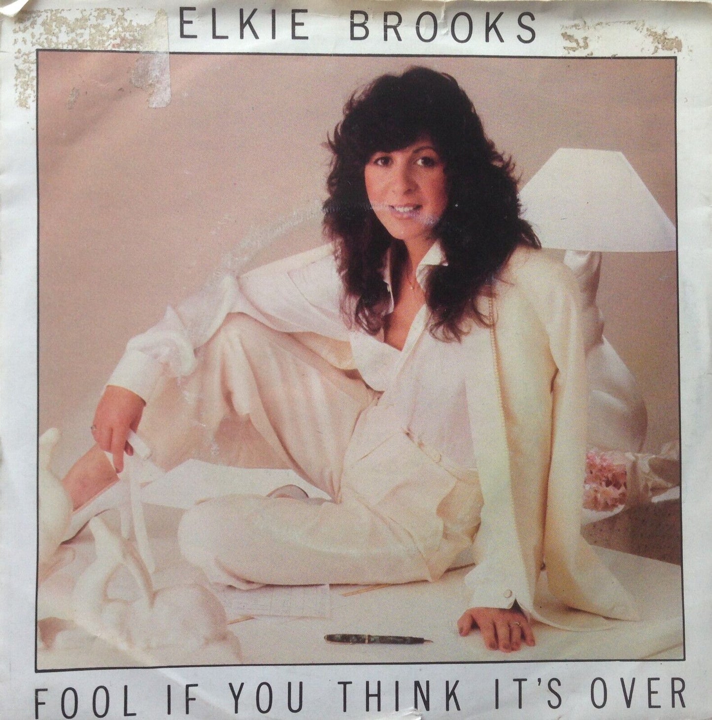 Elkie Brooks - Fool If You Think It’s Over (A&M 1981) 7" vinyl single VG/VG