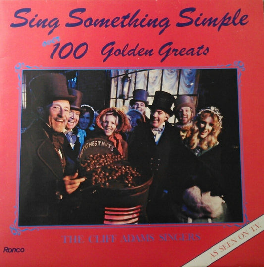 Cliff Adams Singers – Sing Something Simple (Ronco, 1982) 2x12" vinyl LP VG/VG