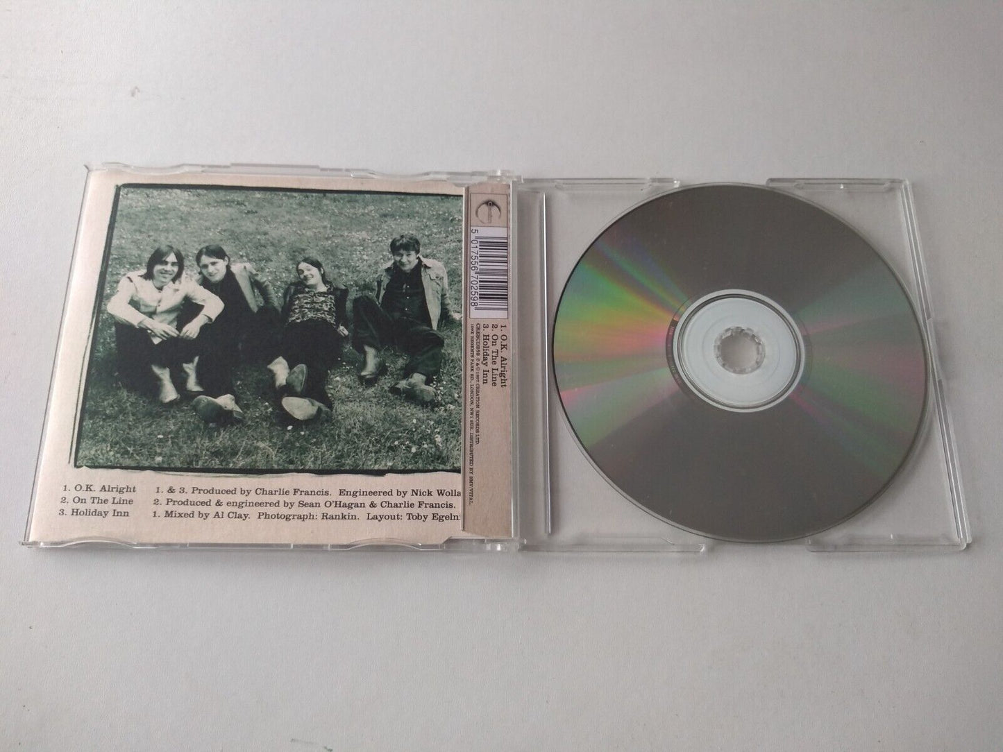 The Diggers - O.K. Alright (1997) CD single