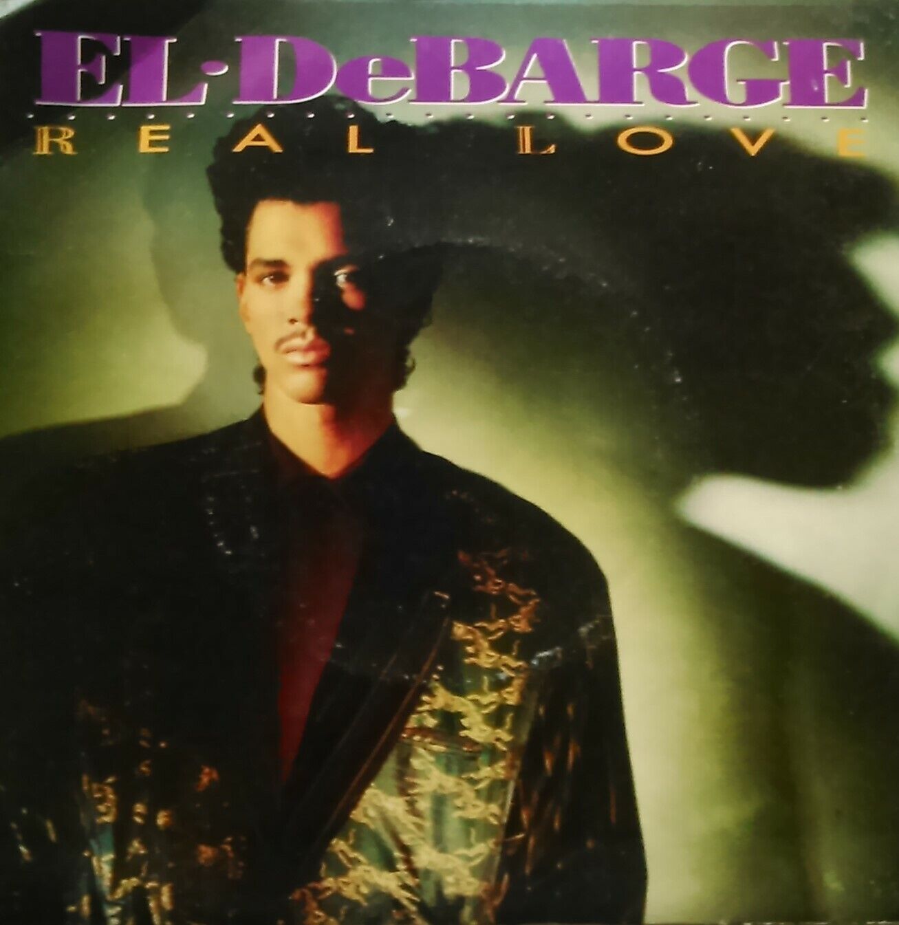 El DeBarge – Real Love (Motown, 1989) 7" vinyl P/S single VG/VG