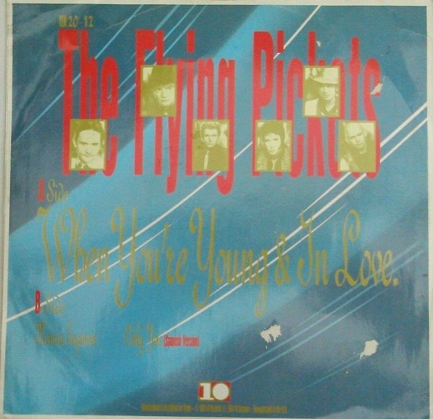 Flying Pickets – When You're Young & In Love (10, 1984) 12" vinyl single VG/VG