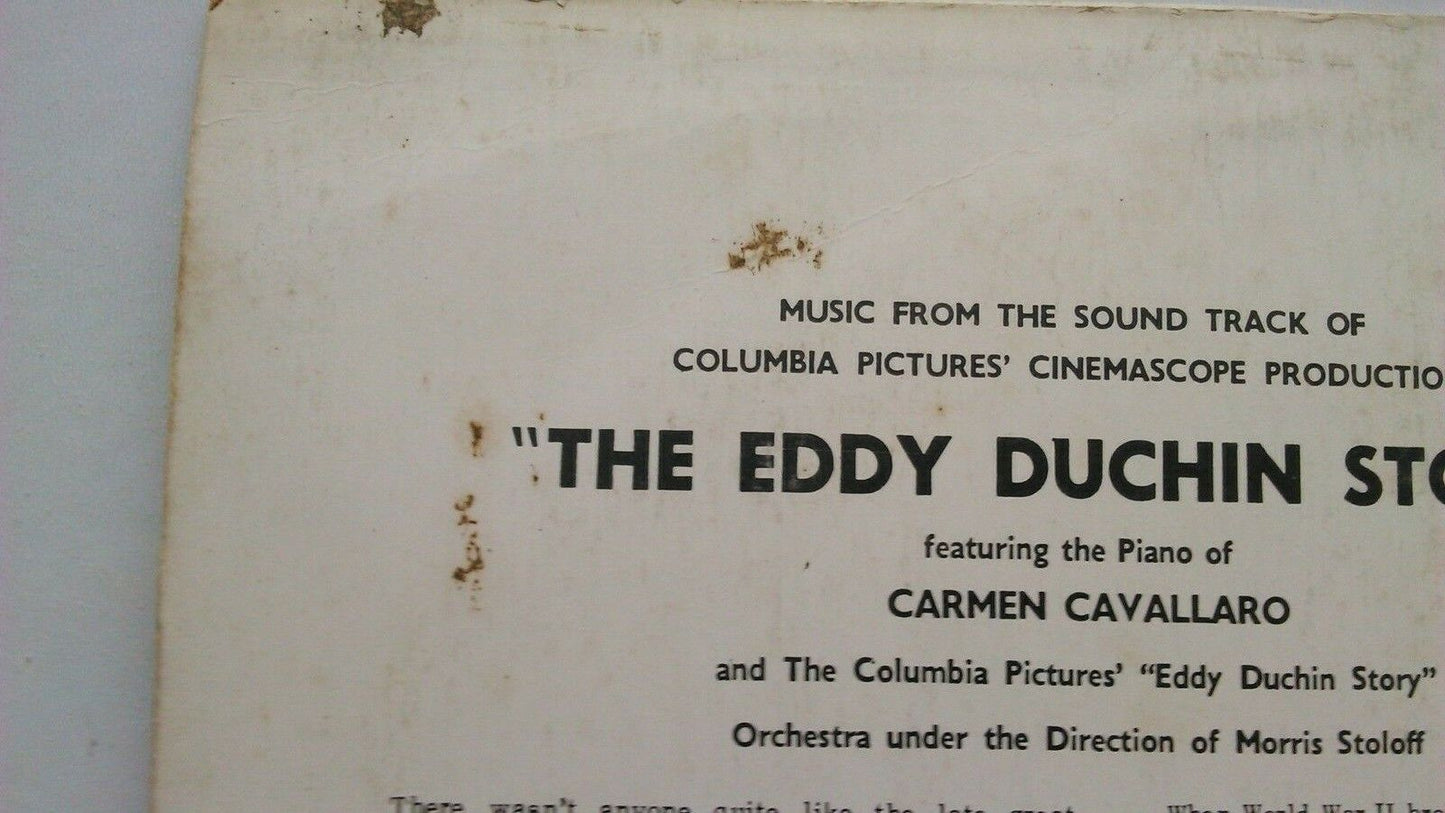 Carmen Cavallaro ‎– The Eddy Duchin Story (Coral, 1969) 12" vinyl LP VG/VG