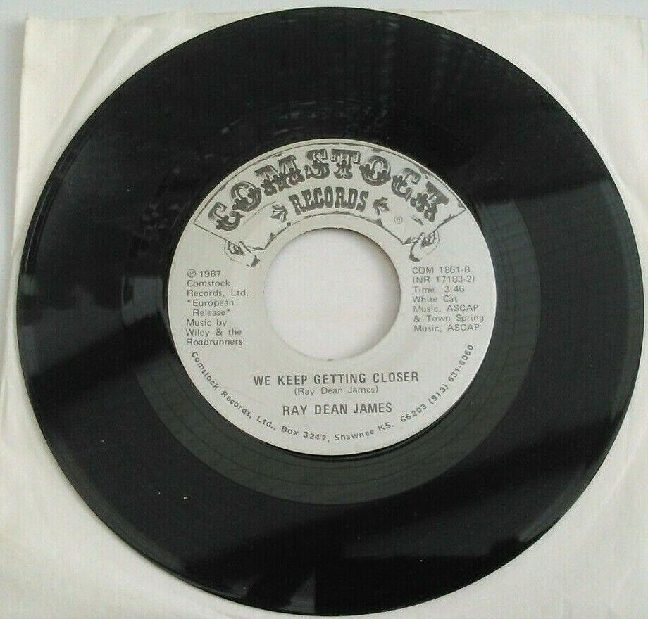 Ray Dean James - That Gotta Have You Feeling (1987) 7" vinyl single VG/- US