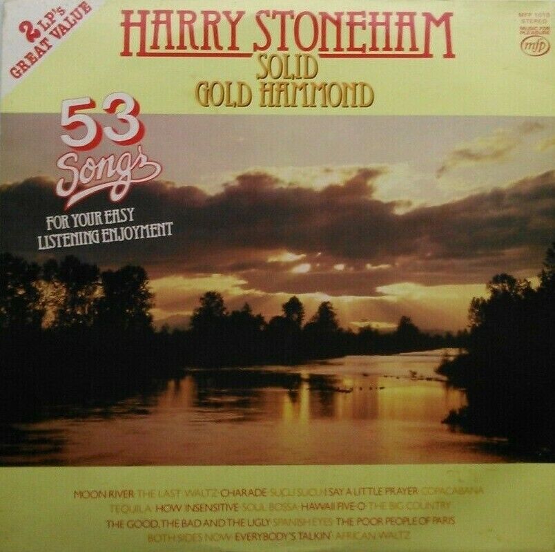 Harry Stoneham – Solid Gold Hammond (EMI, 1980) 2x12" vinyl LP VG/VG