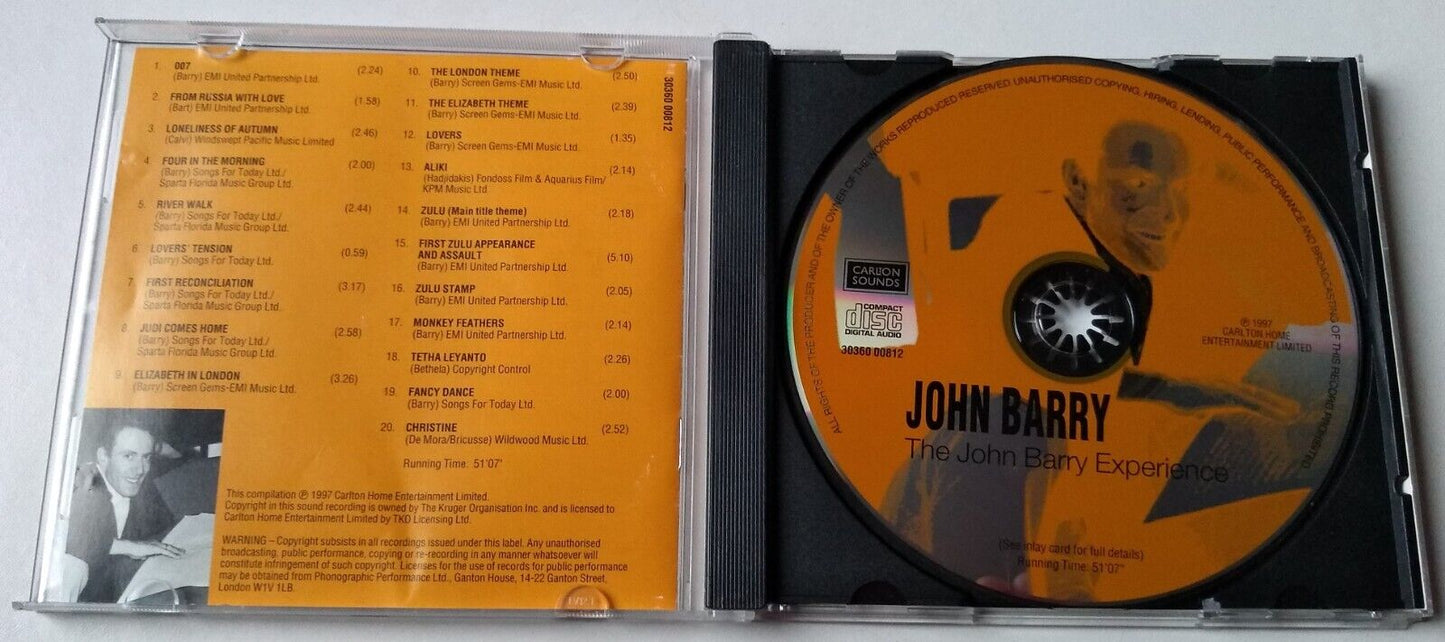 John Barry - The John Barry Experience (1997) CD album