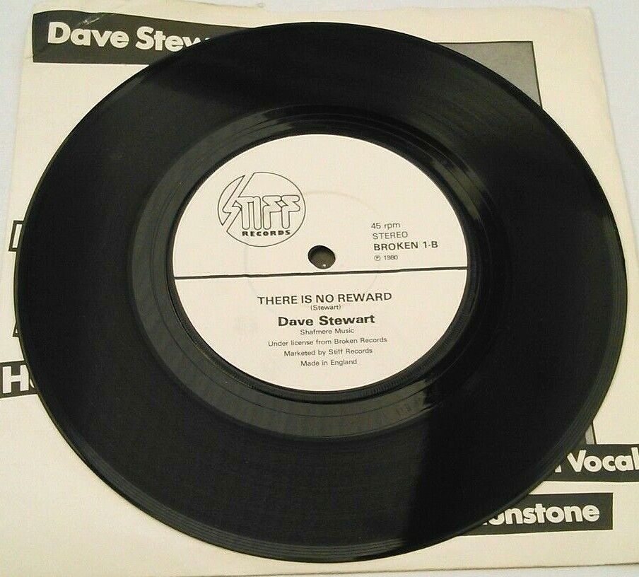 Dave Stewart - What Becomes Of The Broken Hearted 7" vinyl P/S single VG/VG