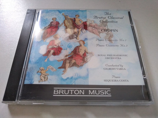 Chopin, RPO - Piano Concertos 1&2 (Bruton 1996) CD album