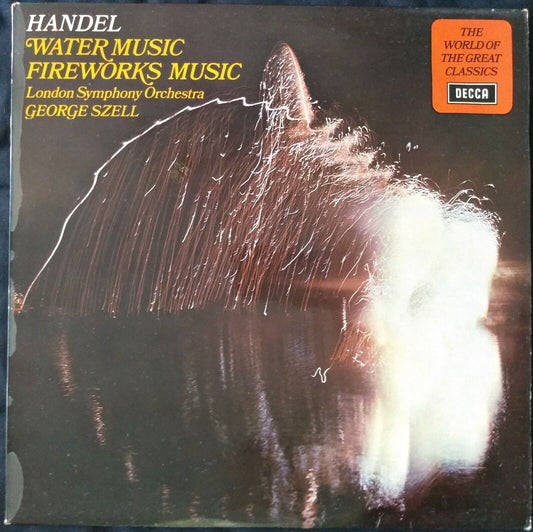 Handel, Szell - Water Music (Decca 1971) 12" vinyl LP VG/VG