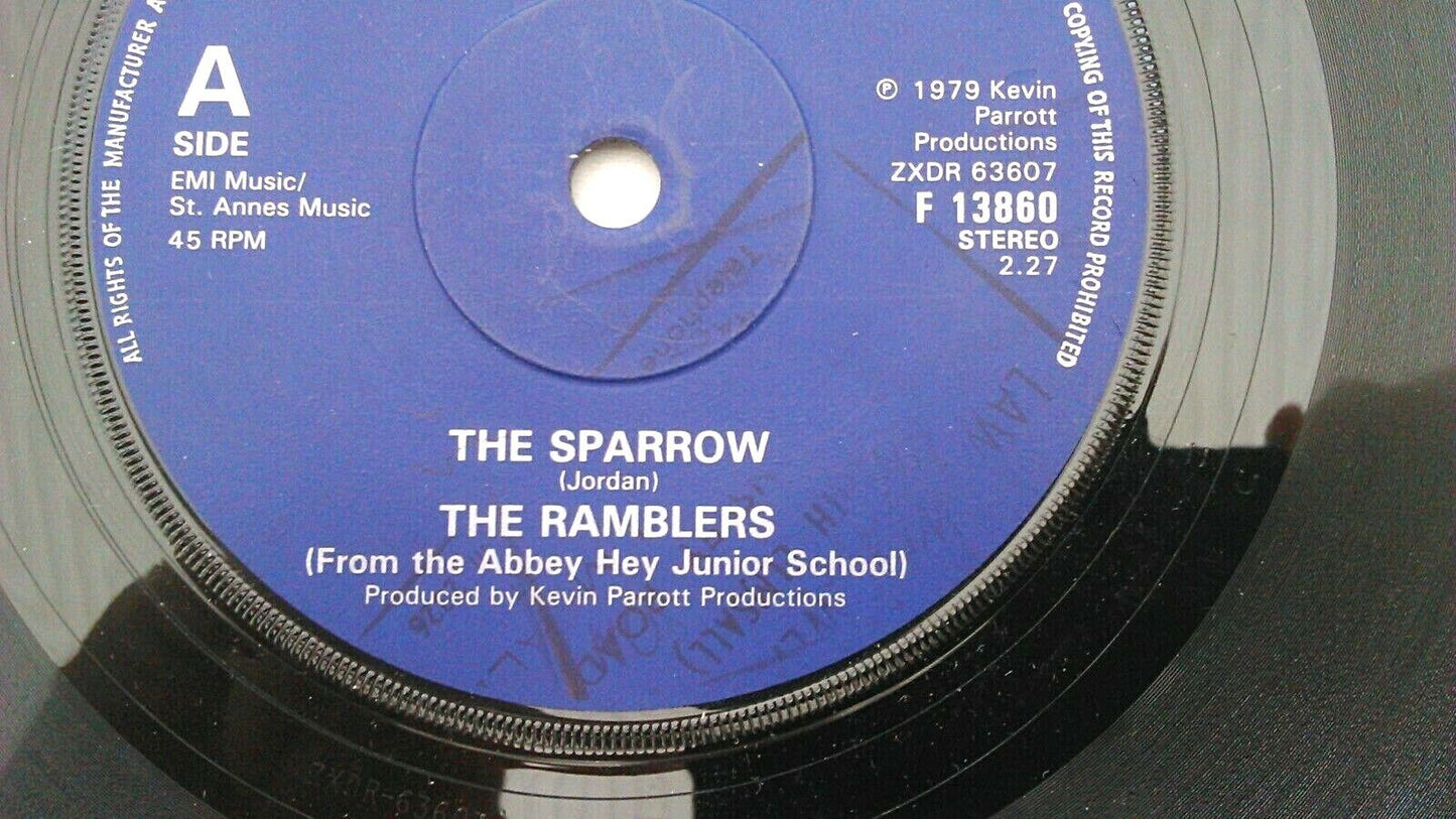 The Ramblers - The Sparrow (Decca, 1979) 7" vinyl single VG/G