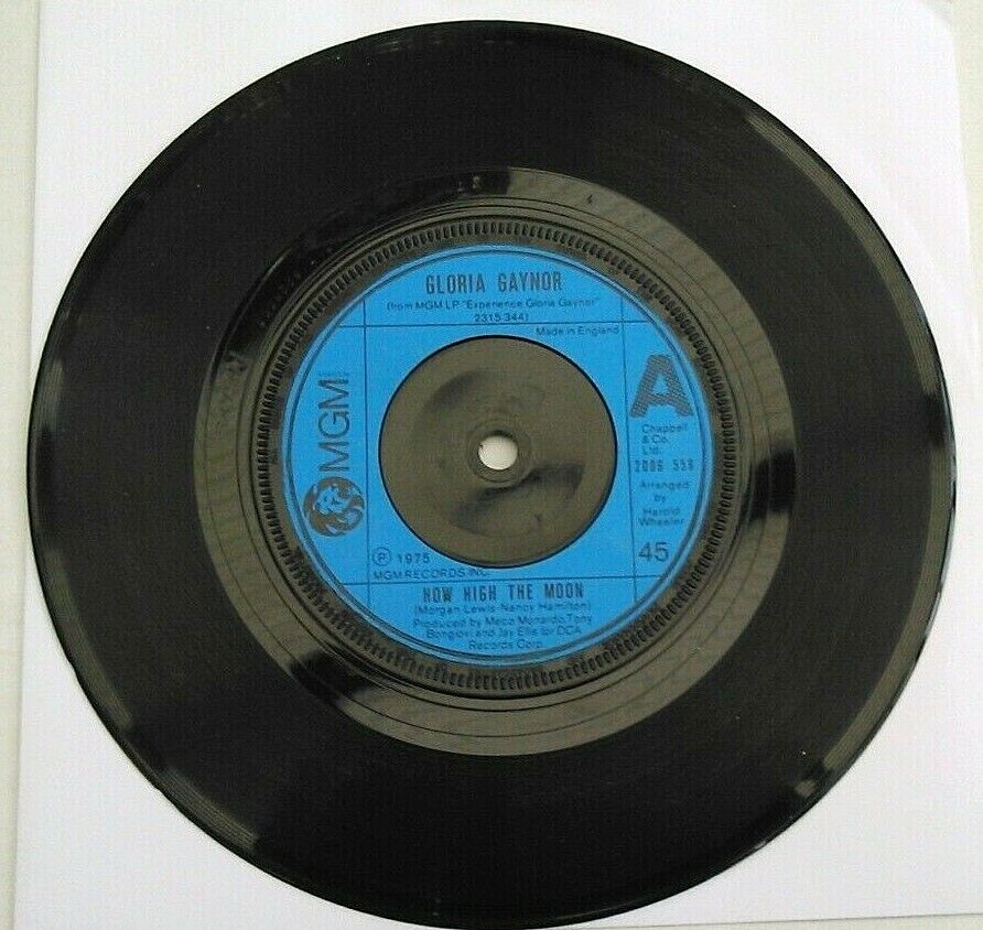 Gloria Gaynor - How High The Moon (MGM, 1976) 7" vinyl single VG/-