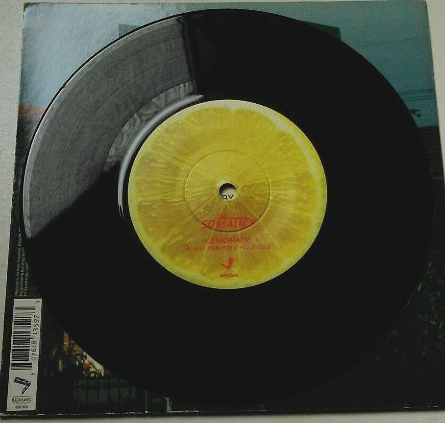 The Somatics - Lemonade (Beggars Banquet, 2002) 7" vinyl P/S single VG/VG