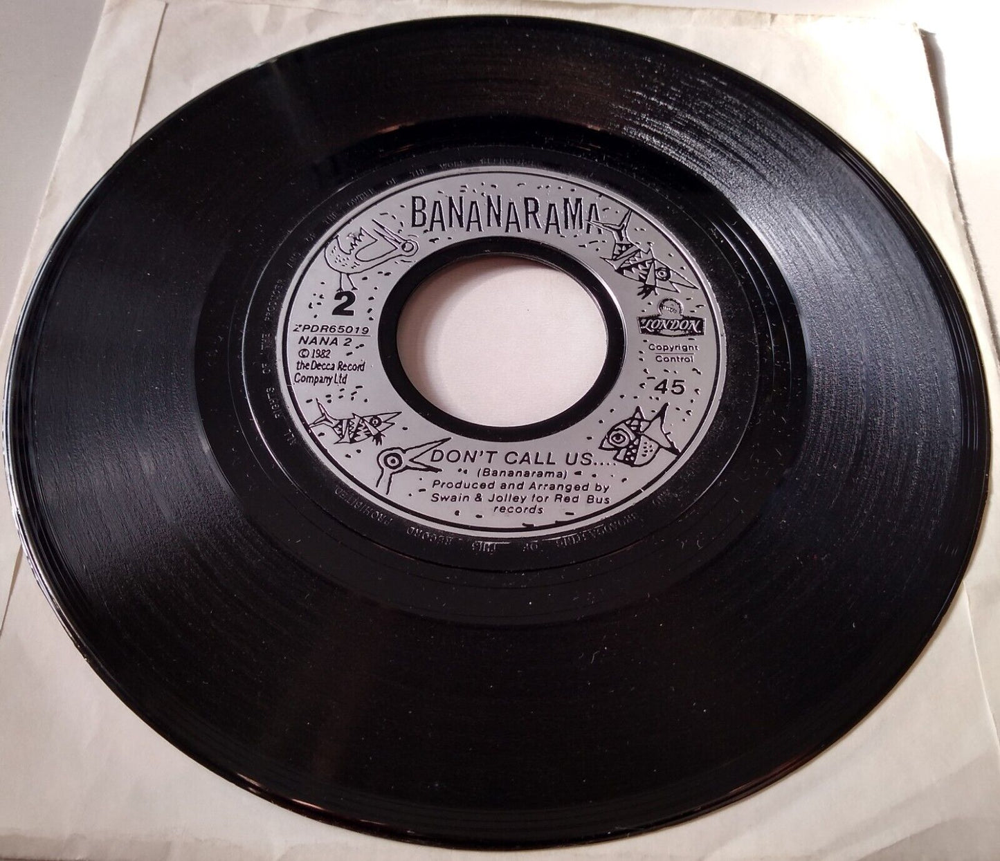 Bananarama ‎– Shy Boy (London, 1982) 7" vinyl single VG/- jukebox centre