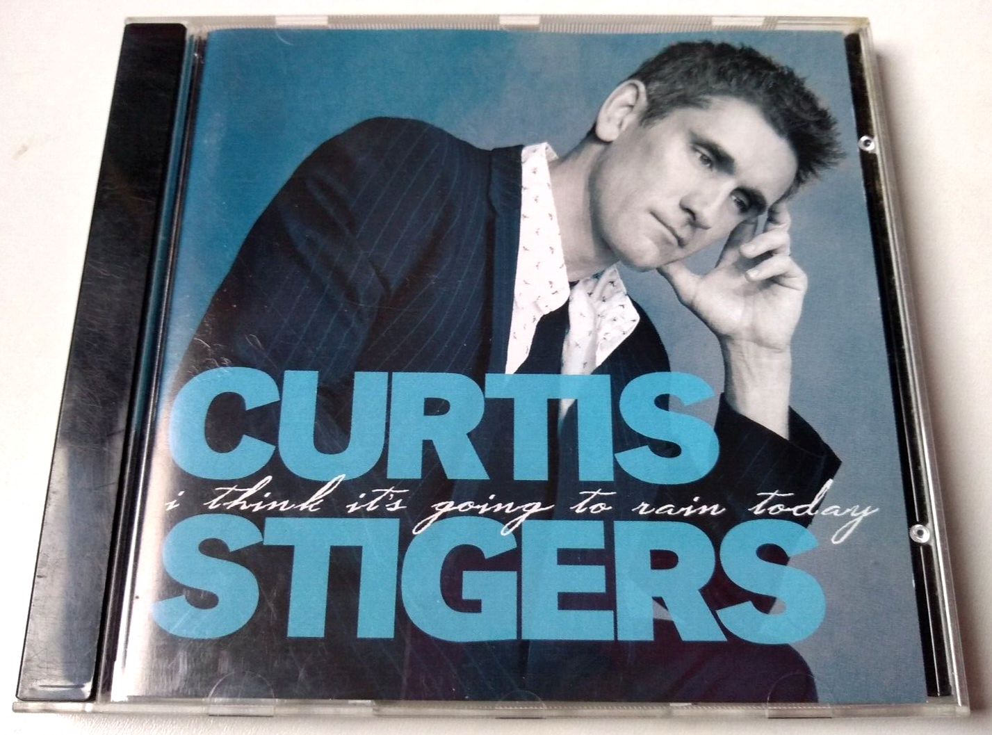 Curtis Stigers - I Think It's Going to Rain Today (2005) CD album promo