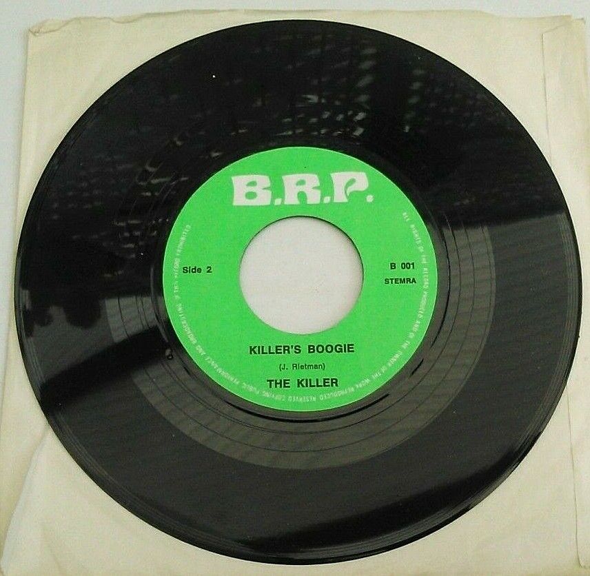 The Killer - Rockin' Mood (BRP, 1973) 7" vinyl single VG/- jukebox centre