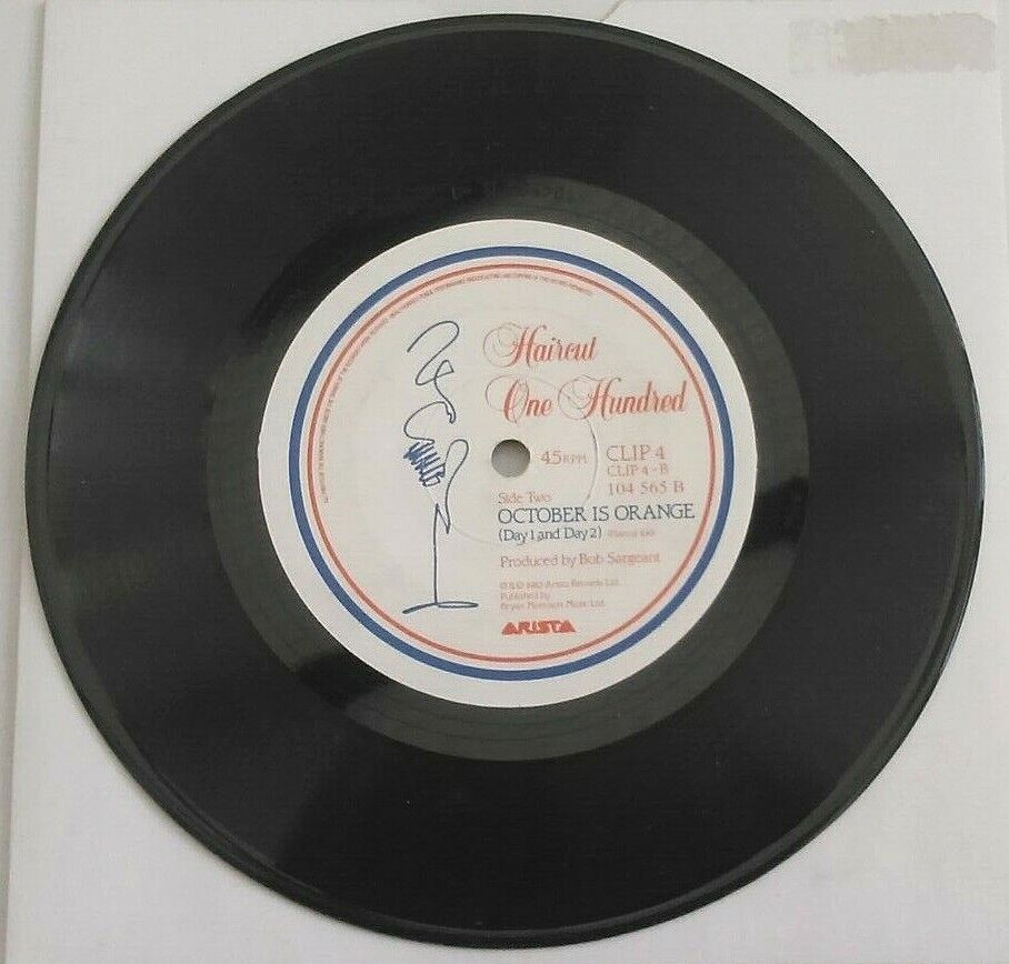 Haircut One Hundred – Nobody's Fool (Arista, 1982) 7" vinyl single VG/-