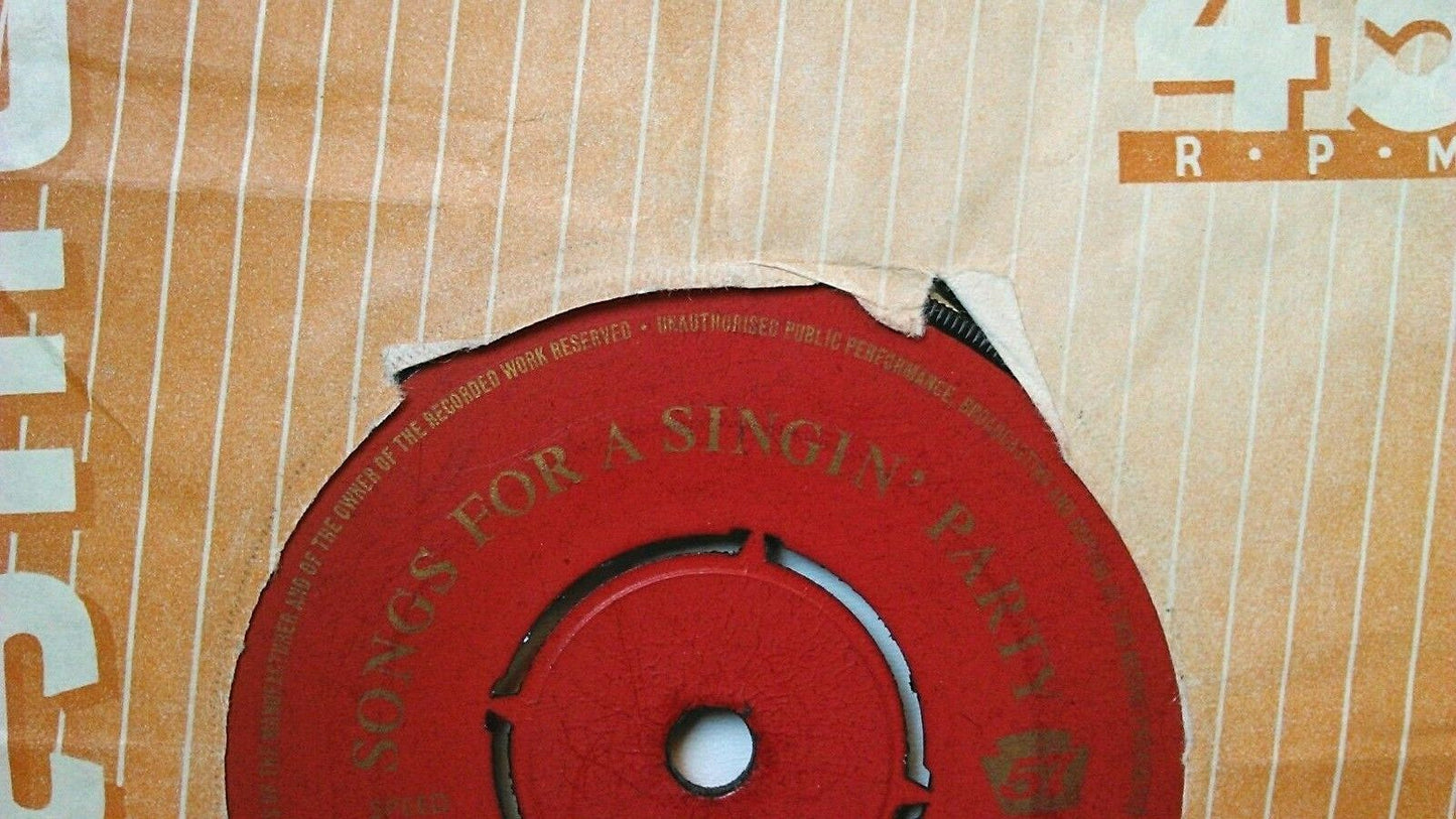 Jack Jackson – Songs For A Singin' Party (Heinz) 7" vinyl single VG/-