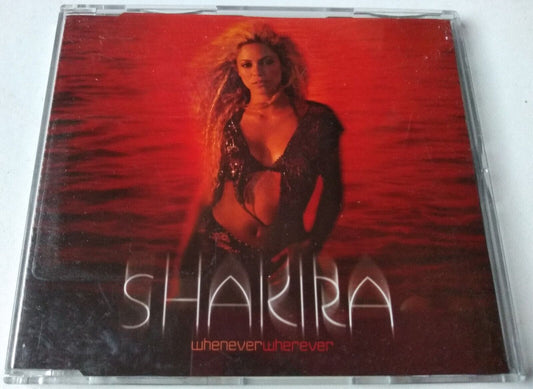 Shakira ‎– Whenever, Wherever (2002) CD single