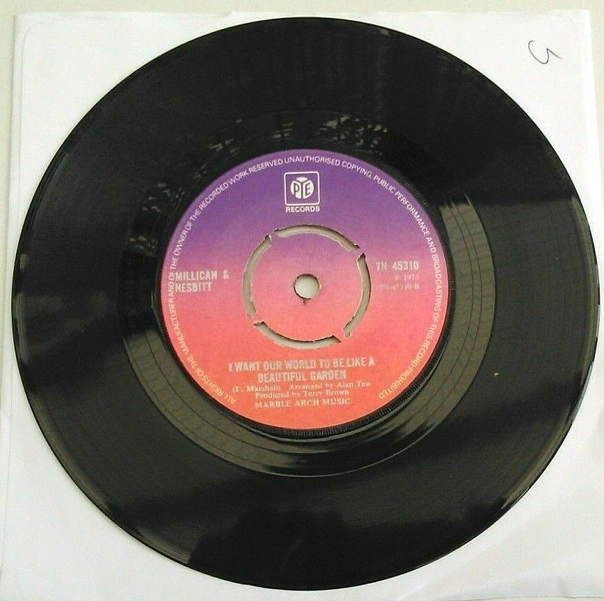 Millican And Nesbitt - Vaya Con Dios (Pye, 1973) 7" vinyl single VG/-