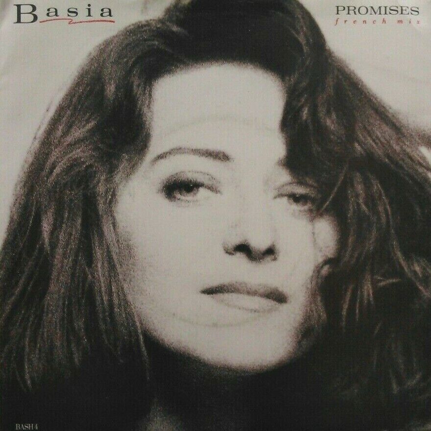 Basia - Promises (Epic, 1987) 7" vinyl P/S single VG/VG