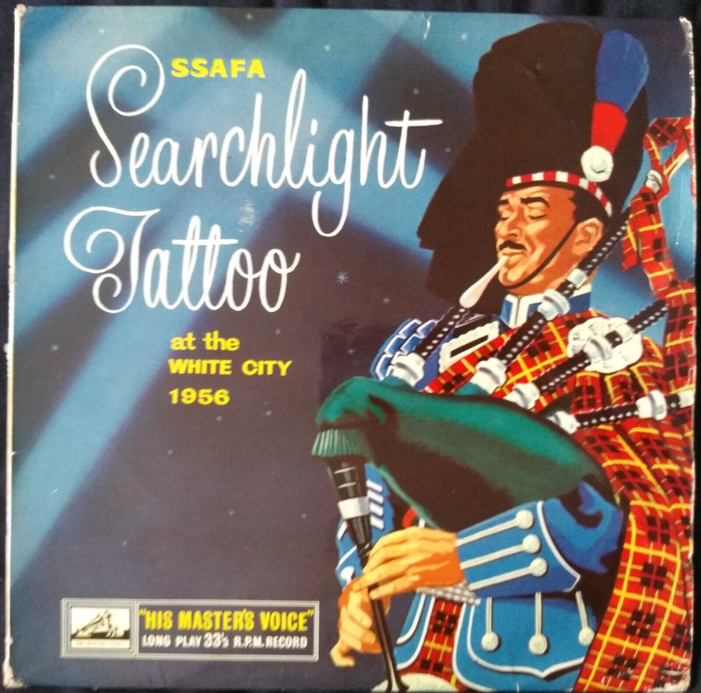 Various - SSAFA Searchlight Tattoo At The White City 1956 (1956) 10" vinyl VG/G+