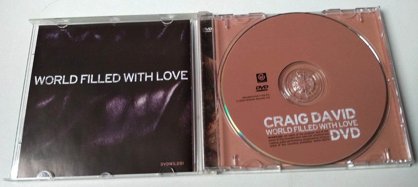 Craig David - World Filled With Love (2003) DVD single