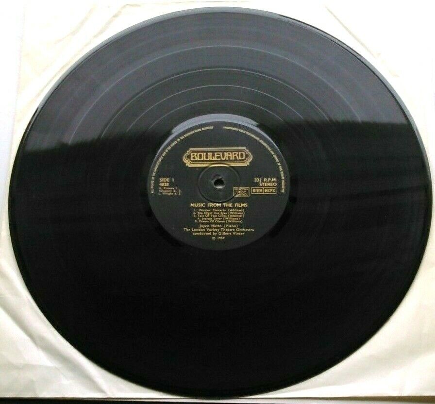 Joyce Hatto – Music From The Films Vol 1 (Boulevard, 1971) 12" vinyl LP VG/VG