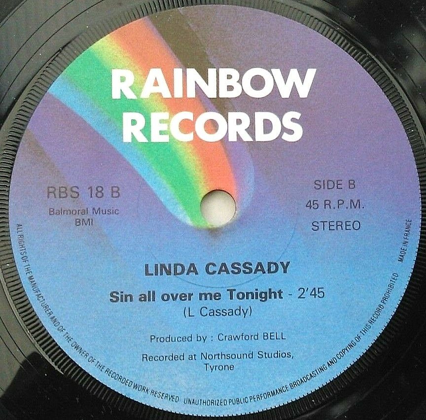 Linda Cassady - Proud To Be A Housewife (Rainbow, 1982) 7" vinyl single VG/-