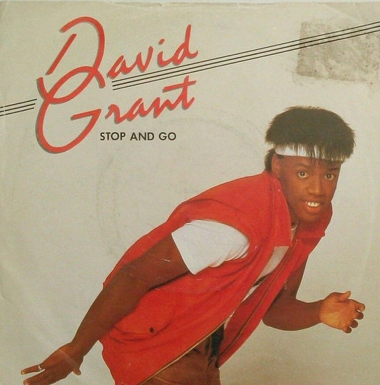 David Grant – Stop And Go (1983) 7" vinyl single VG/VG