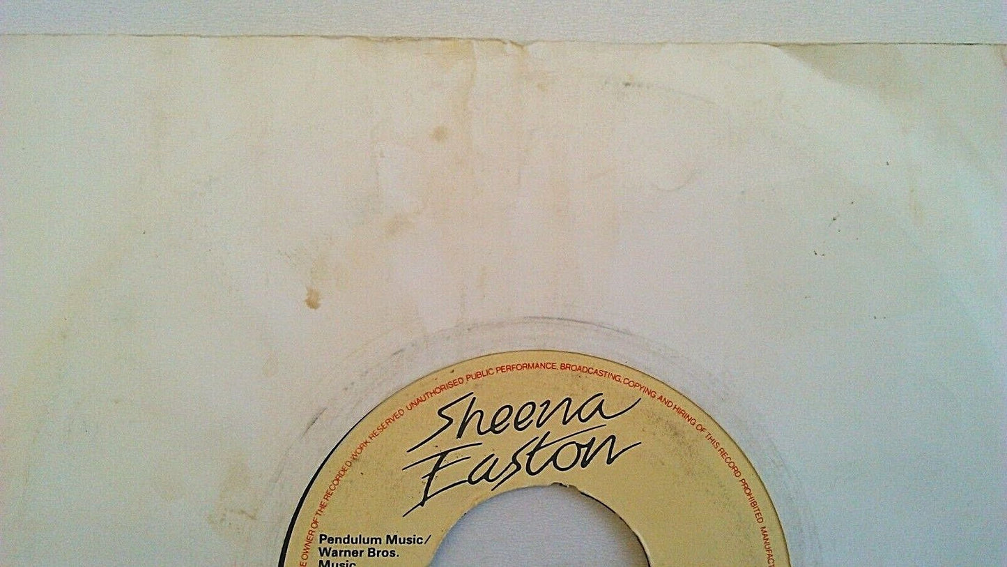 Sheena Easton - When He Shines (EMI, 1981) 7" vinyl single VG/- jukebox centre