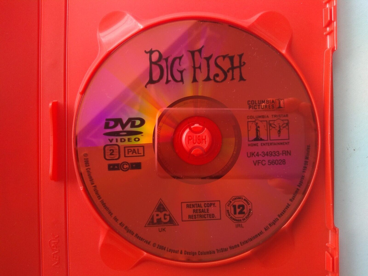 Big Fish [DVD] [2004] Tim Burton - Ewan McGregor, Danny DeVito