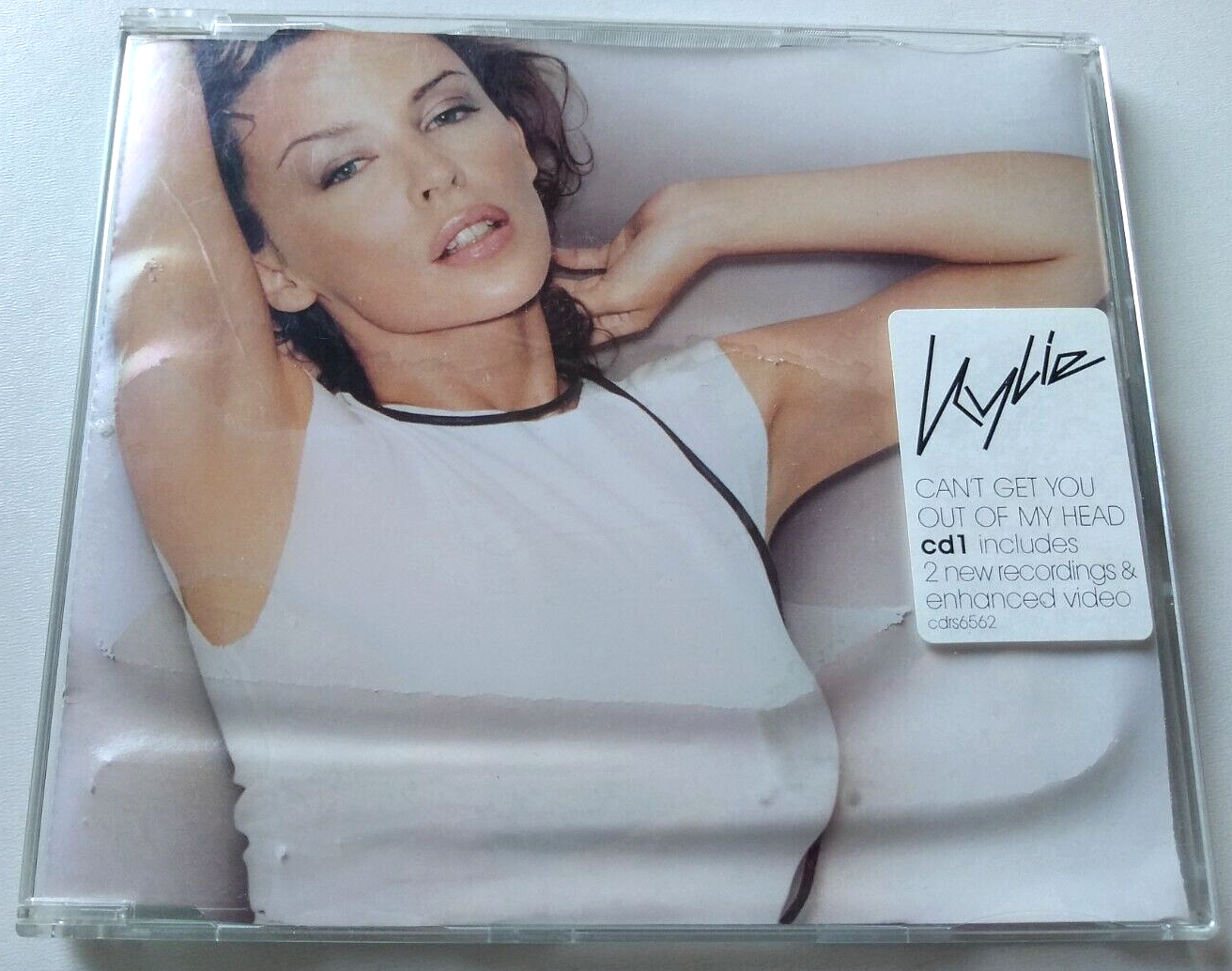 Kylie Minogue - Can't Get You Out of My Head (Parlophone, 2001) CD1 single damp