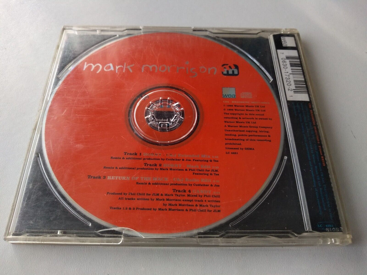 Mark Morrison - Horny (1996) CD2 single