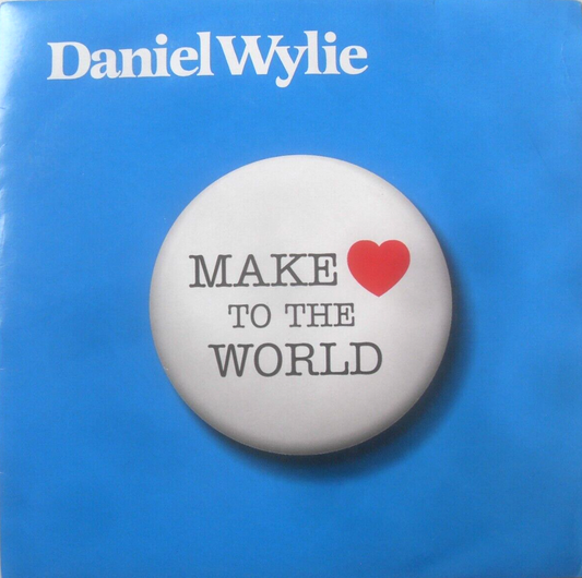 Daniel Wylie - Make Love To The World (Measured, 2004) 7" vinyl single VG/VG