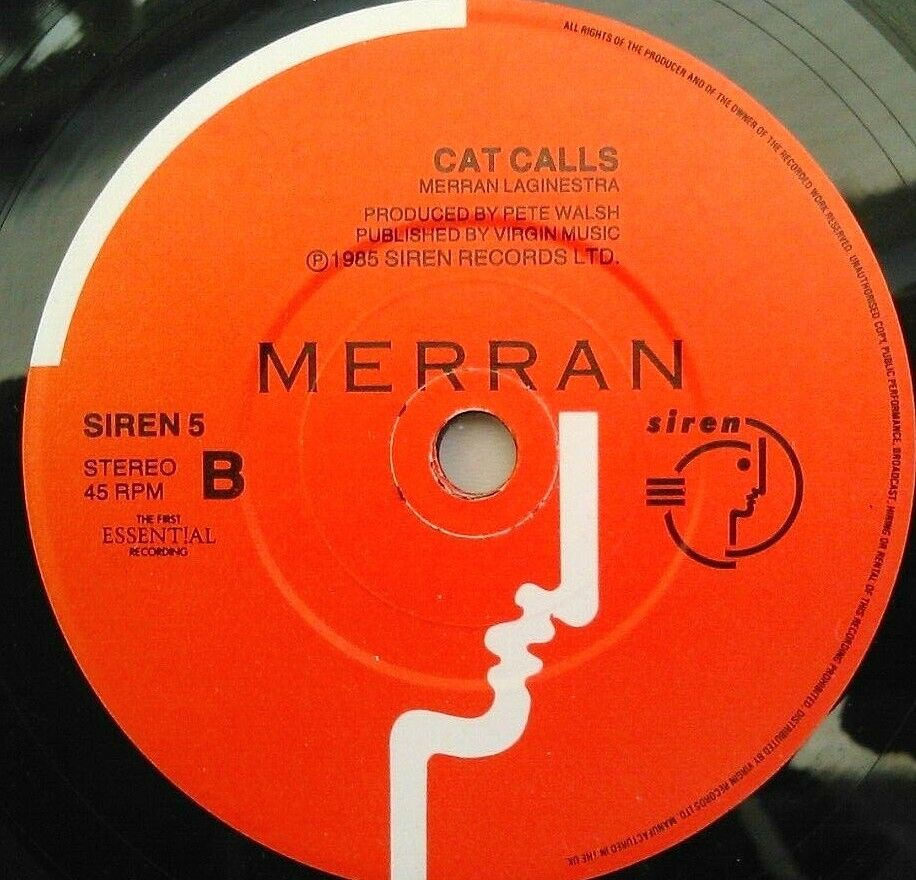 Merran - Oh Chimera (Siren, 1985) 7" vinyl single VG/-