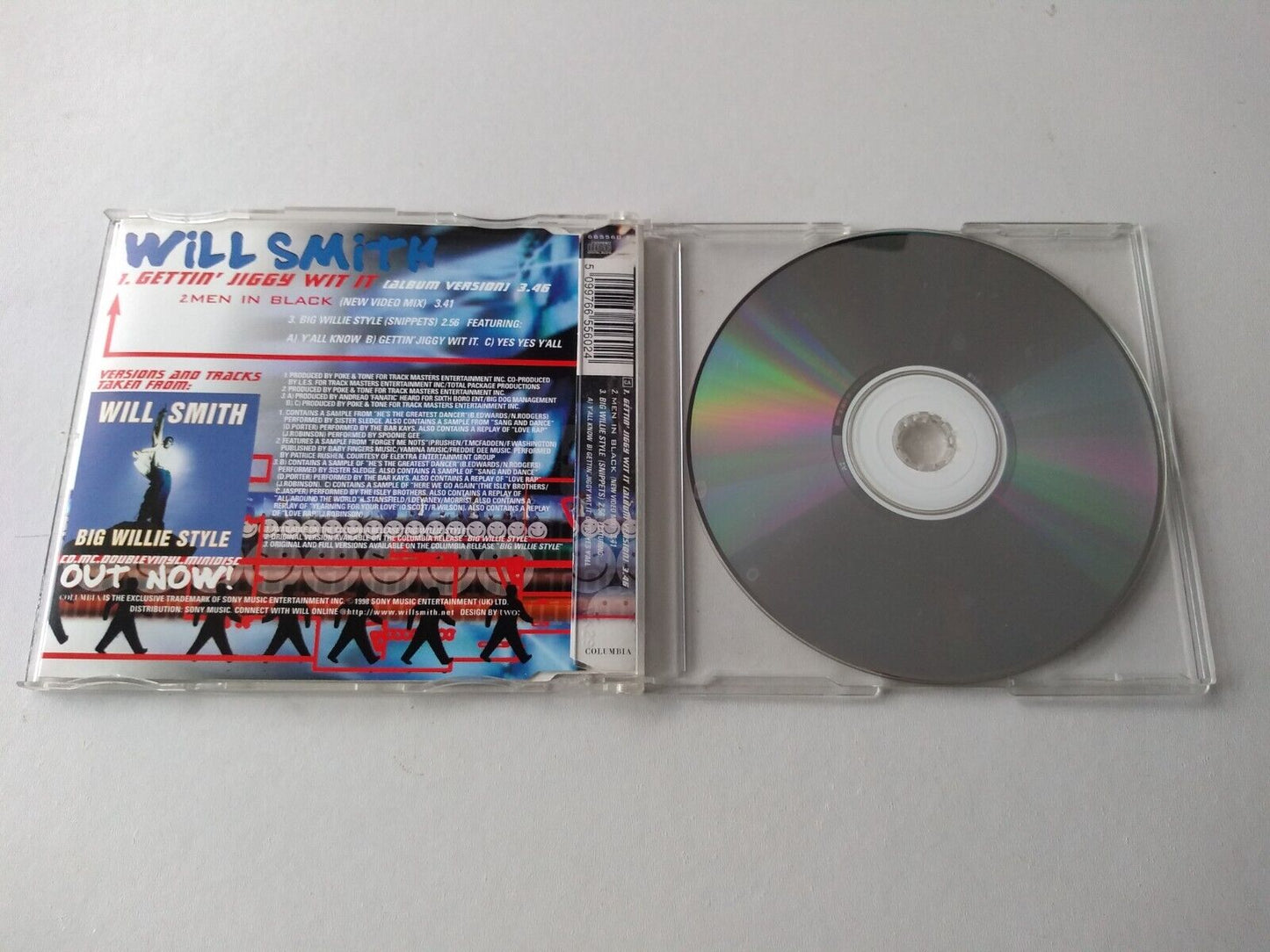 Will Smith ‎– Gettin' Jiggy Wit It (1998) CD single