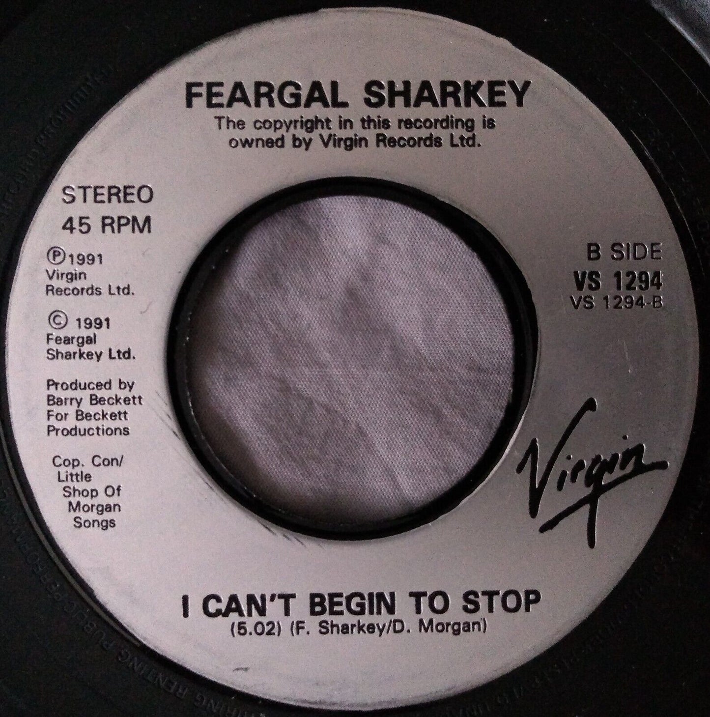 Feargal Sharkey - I've Got News For You (1991) 7" vinyl single VG/- jukebox