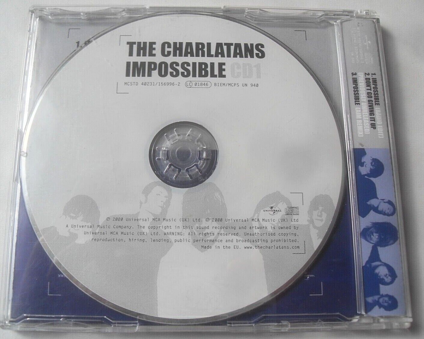 The Charlatans – Impossible (2000) CD1 single