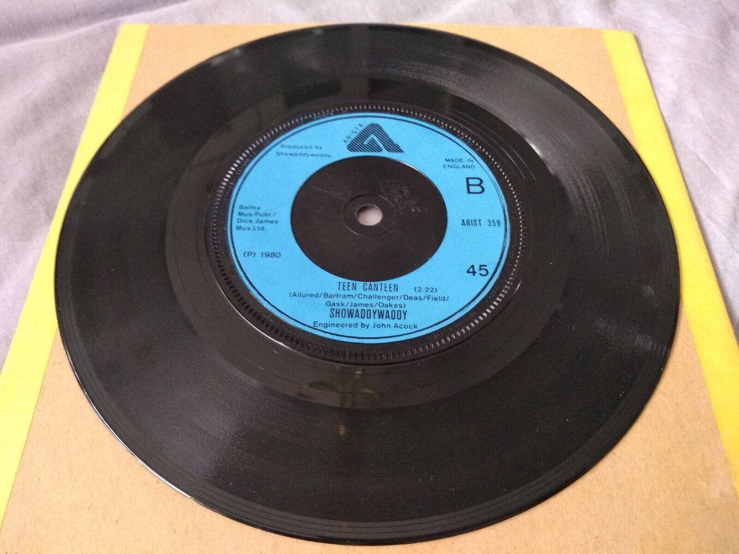 Showaddywaddy - Why Do Lovers Break Each Other's Hearts? 7" vinyl single VG/-