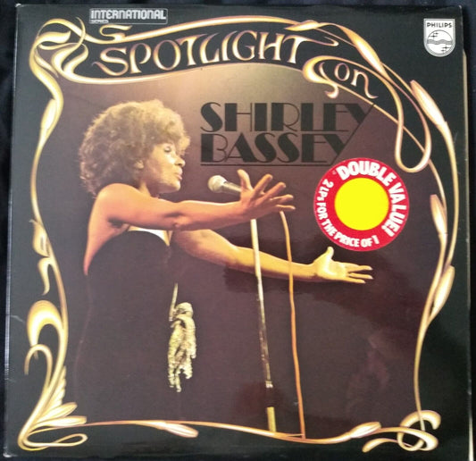 Shirley Bassey - Spotlight On Shirley Bassey (Philips) 2x12" vinyl LP VG/VG