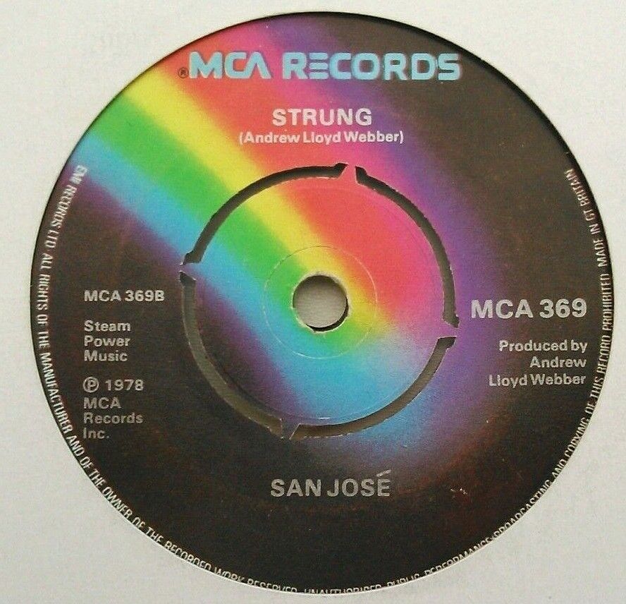 San Jose - Argentine Melody (MCA, 1978) 7" vinyl single VG/-