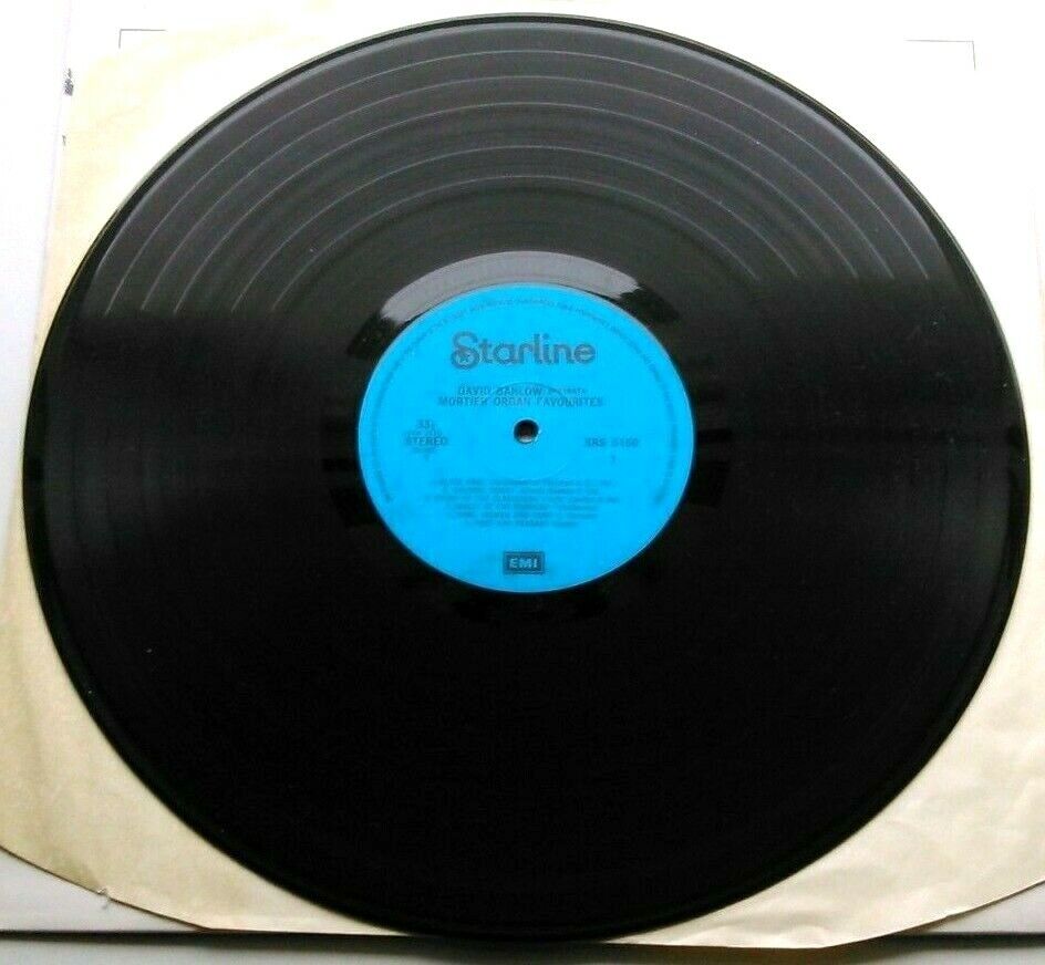 David Barlow presents Mortier Organ Favourites (1973) 12" vinyl LP VG/VG