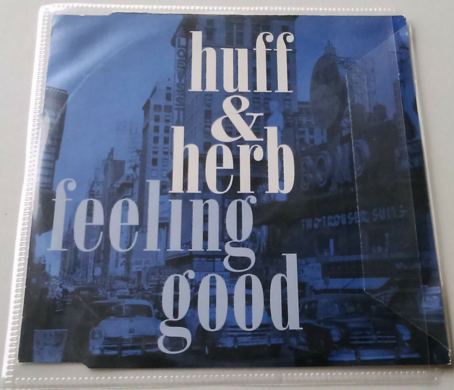 Huff & Herb – Feeling Good (1997) CD single *no case - plastic wallet*