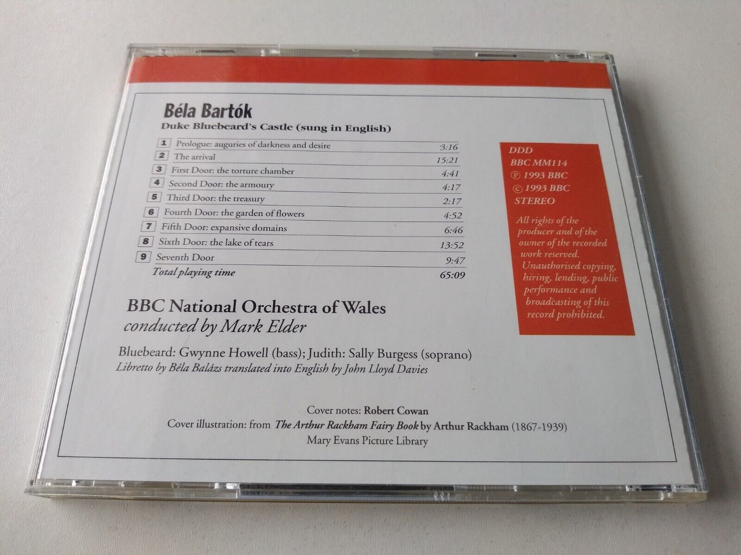 Bartok - Duke Bluebeard's Castle | BBC Music | BBC National Orchestra Wales CD