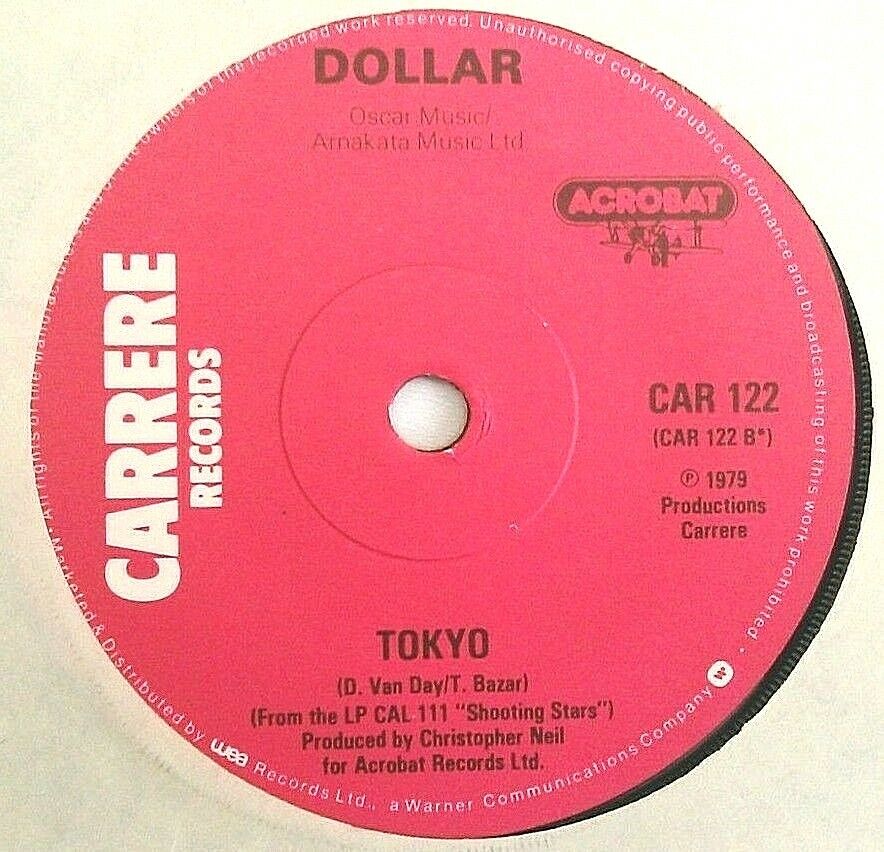 Dollar - Love's Gotta Hold On Me (Carrere, 1979) 7" vinyl single VG/-