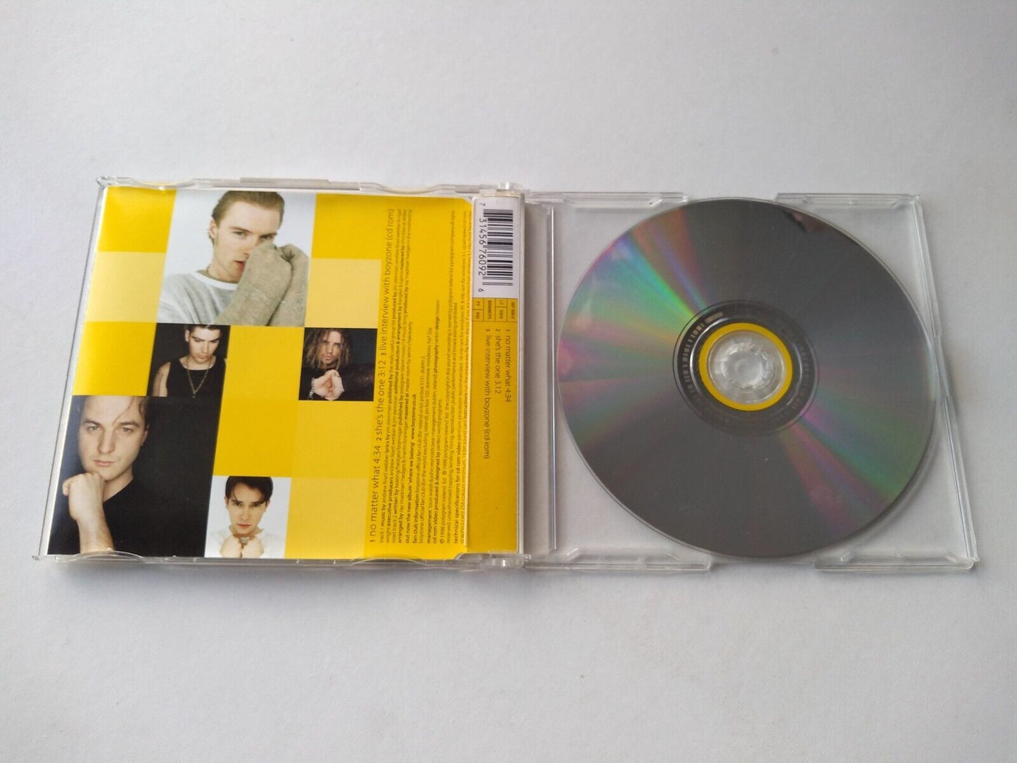 Boyzone ‎– No Matter What (1998) CD single enhanced